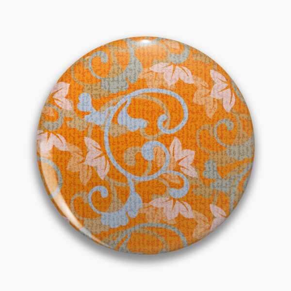 Item preview, Electric Orange Scroll Tapestry designed and sold by Pamelandia.