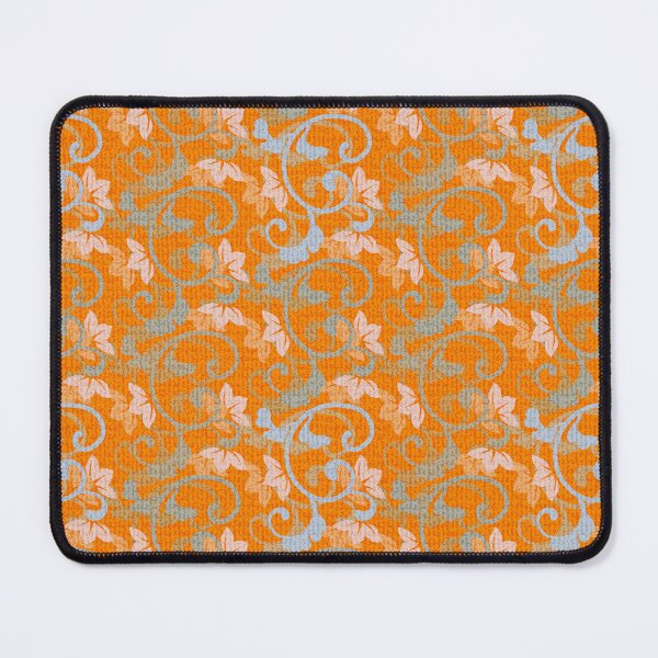 Item preview, Electric Orange Scroll Tapestry designed and sold by Pamelandia.