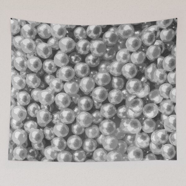 Item preview, Grayscale Pearl Pile designed and sold by janraydesigns.