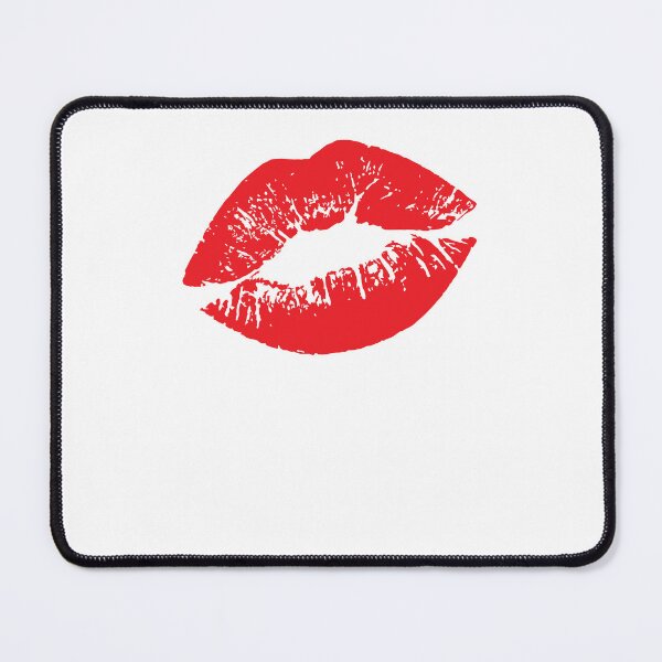 Item preview, Red Lips Kiss Mouth Hickey designed and sold by EbnerPrints.