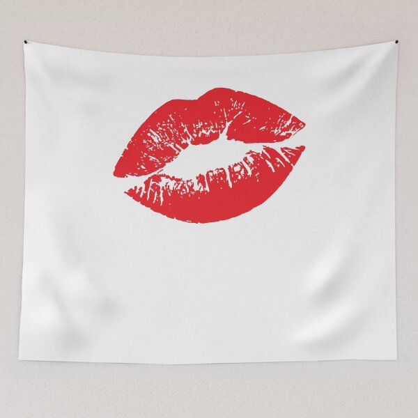 Item preview, Red Lips Kiss Mouth Hickey designed and sold by EbnerPrints.