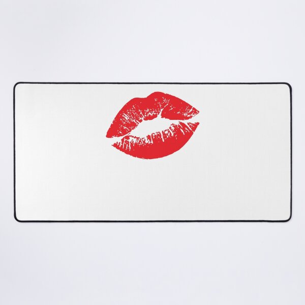 Item preview, Red Lips Kiss Mouth Hickey designed and sold by EbnerPrints.