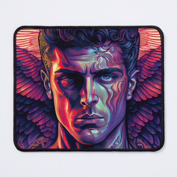 Item preview, Archangel Uriel Illustration designed and sold by OccultDreams.