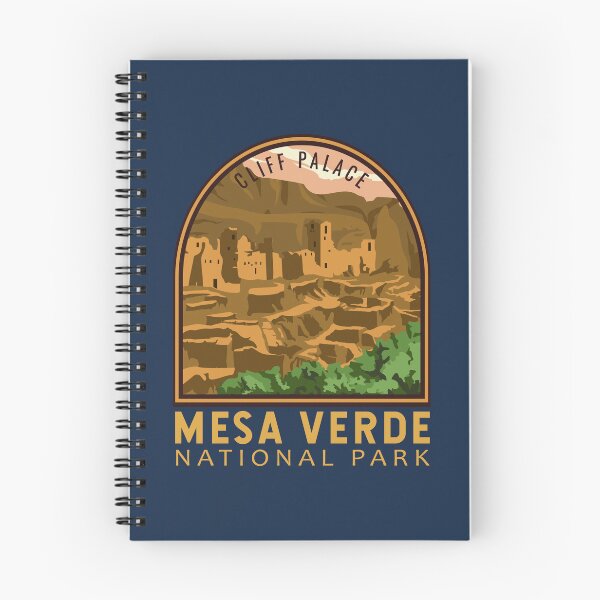 Item preview, Mesa Verde National Park Cliff Palace Vintage Emblem designed and sold by KrisSidDesigns.