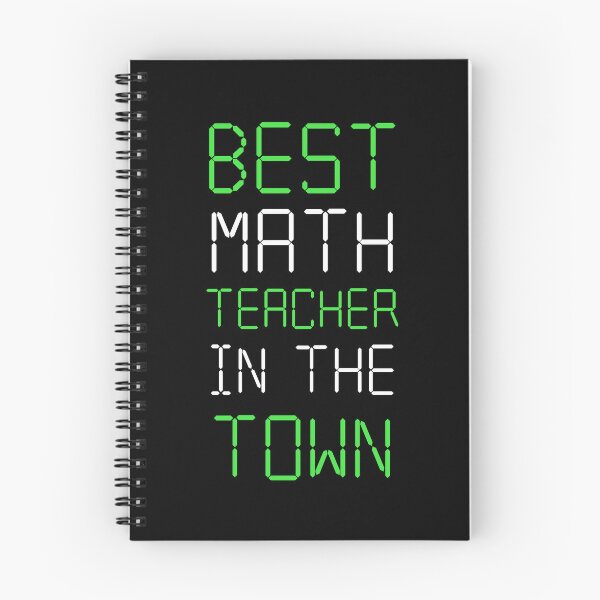 Item preview, Best Math Teacher In The Town - Maths Quotes designed and sold by EnzoVectorism.