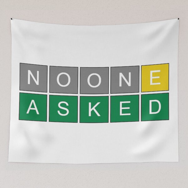 Item preview, No One Asked designed and sold by cgc423.