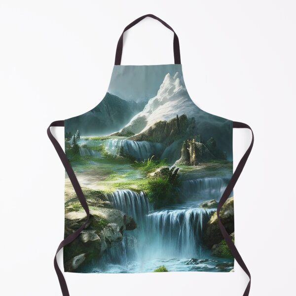 Item preview, Mountain environment realistic fantasy world designed and sold by The Love Quill.