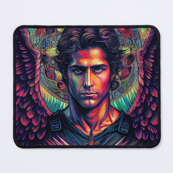 Item preview, Archangel Uriel Illustration (Variation) designed and sold by OccultDreams.