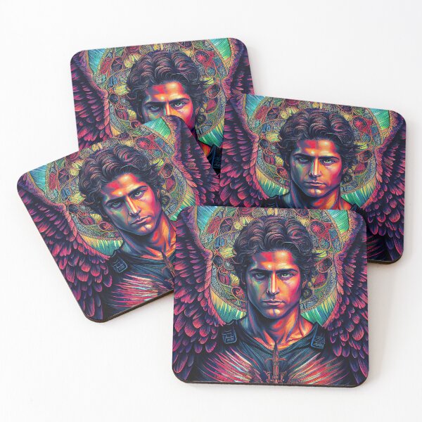 Item preview, Archangel Uriel Illustration (Variation) designed and sold by OccultDreams.