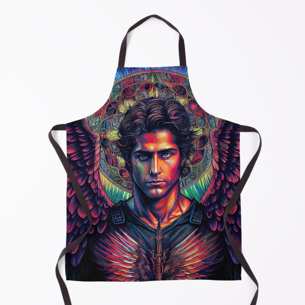 Item preview, Archangel Uriel Illustration (Variation) designed and sold by OccultDreams.