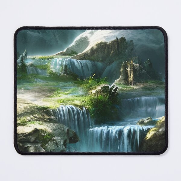 Item preview, Mountain environment realistic fantasy world designed and sold by The Love Quill.