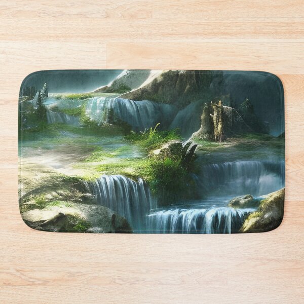 Item preview, Mountain environment realistic fantasy world  designed and sold by The Love Quill.