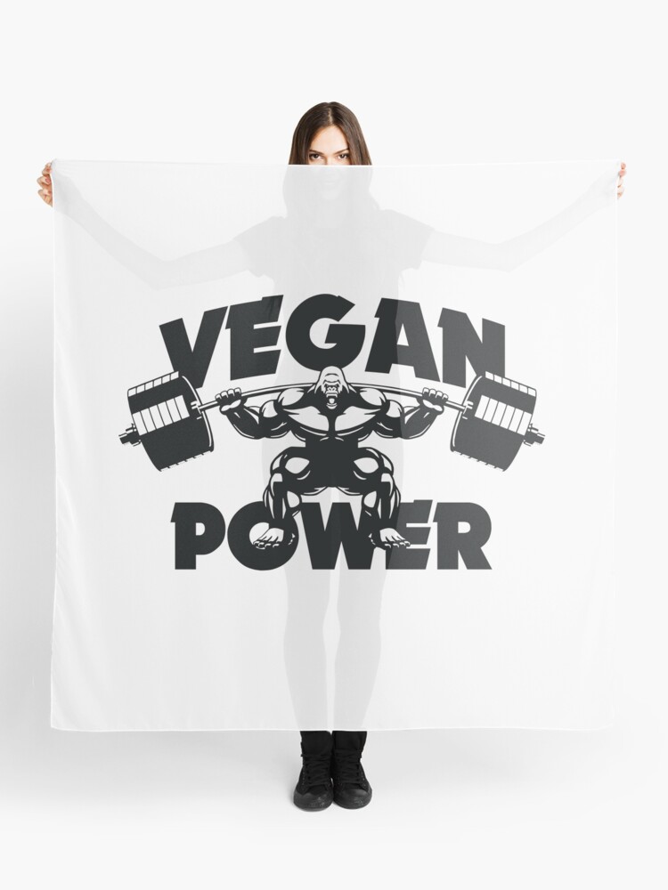 Vegane Kraft Vegetarier Lustige Vegane Gesunde Ernahrung Diat Veganer Liebhaber Vegane Geschenke Veganismus Tuch Von Zkoorey Redbubble