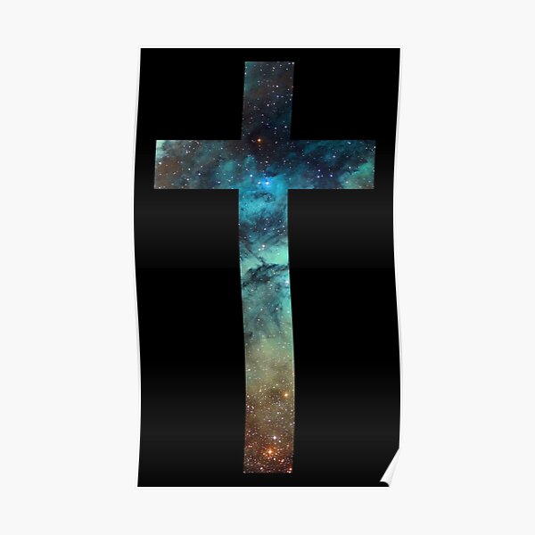 Christian Cross Poster