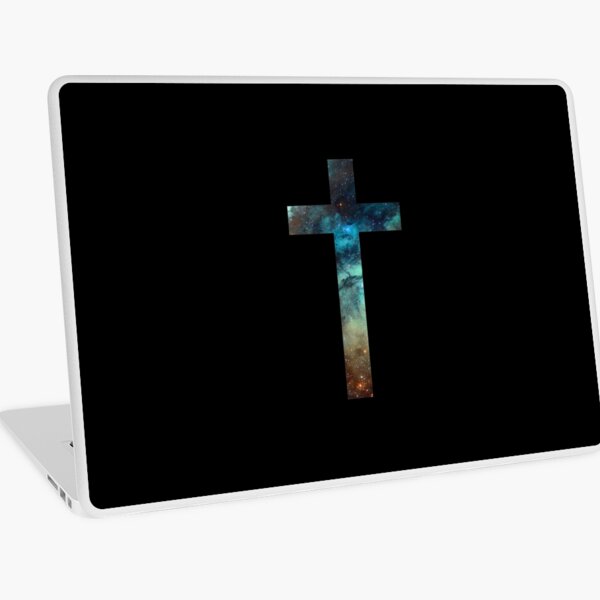 Christian Cross Laptop Skin