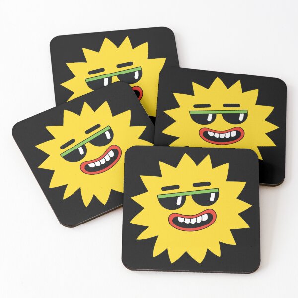 Item preview, Funny Face Sun with Sunglasses Cartoon designed and sold by PrintPortal.