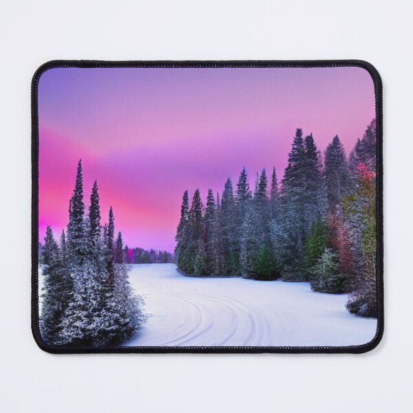 Item preview, Pine Trees Landscape Snowy Landscape Art designed and sold by AYACHI90.