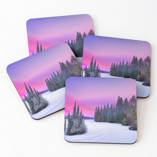Item preview, Pine Trees Landscape Snowy Landscape Art  designed and sold by AYACHI90.
