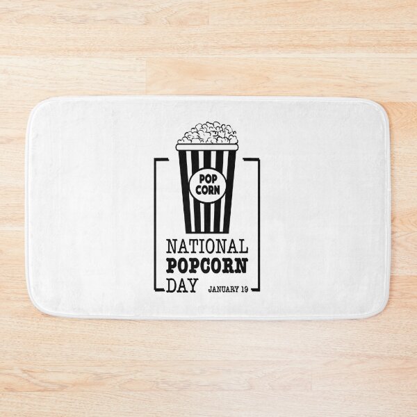 Item preview, National Popcorn Day  designed and sold by The Happiness Market .