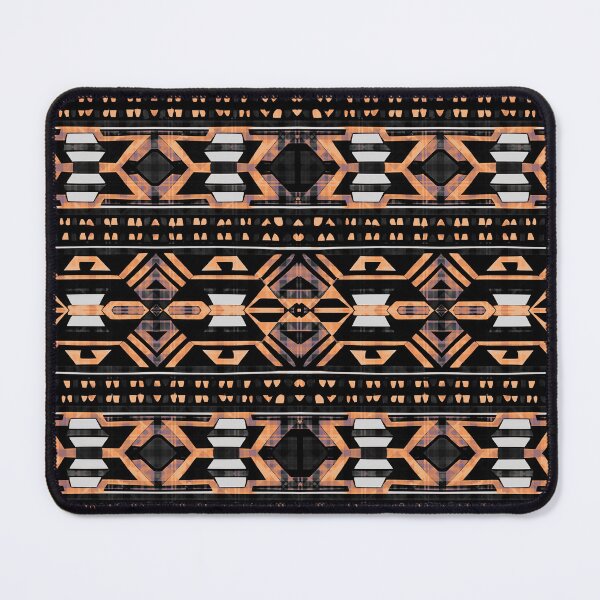 Item preview, Traditional Igorot-inspired tribal pattern. Ethnic Black and brown colors designed and sold by IlustradoArts.
