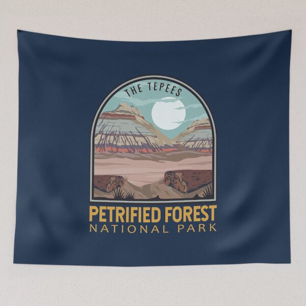 Item preview, Petrified Forest National Park Vintage Emblem designed and sold by KrisSidDesigns.