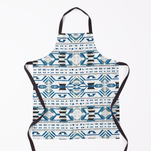 Item preview, Traditional Igorot-inspired tribal pattern. Ethnic White and blue colors designed and sold by IlustradoArts.