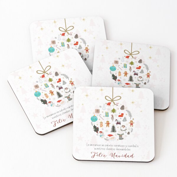 Item preview, Postal Corporativa Adorno de Navidad designed and sold by Miladrawcolors.