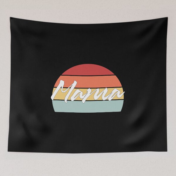 Item preview, mama retro, mama retro sunset, mom announcement, Grammy,Gran,Mamaw,Mawmaw,Memaw,Nanna,Maternity,Nanny,Gender Reveal designed and sold by RedArtsDesign.