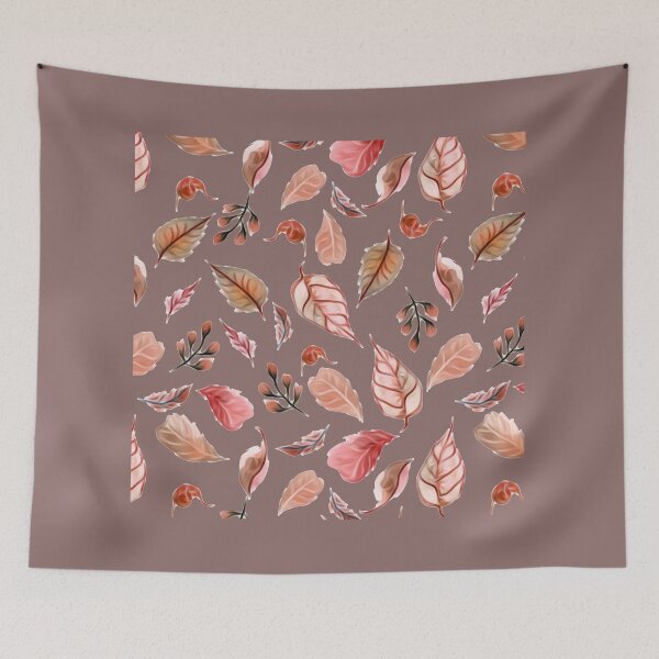 Item preview, Falling Leaves in Brown designed and sold by Gentle40Winks.