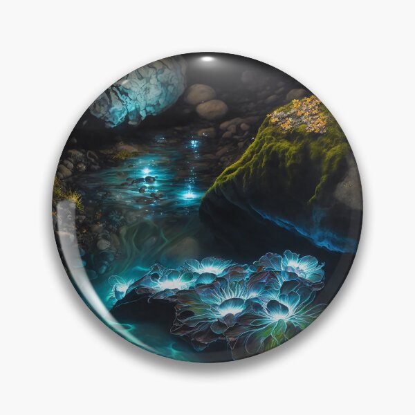 Item preview, Neon Tide Pool designed and sold by GummywormDesign.