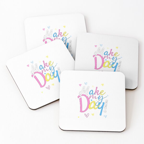 Item preview, Colourful Typography Make My Day designed and sold by similarwords.