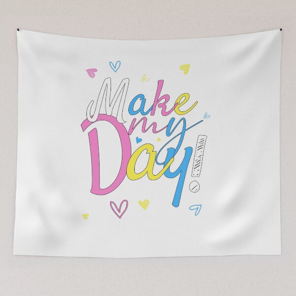 Item preview, Colourful Typography Make My Day designed and sold by similarwords.