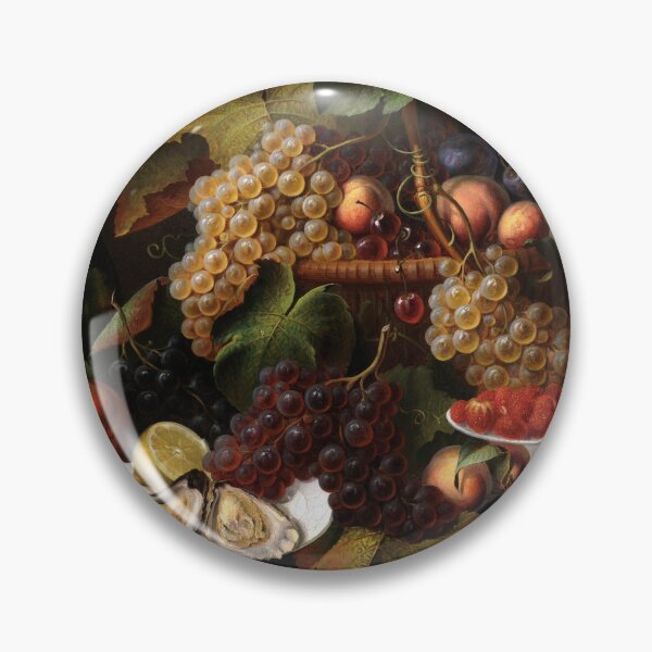 Item preview, Still Life with fruit painting 1852 designed and sold by Lacasadellora.