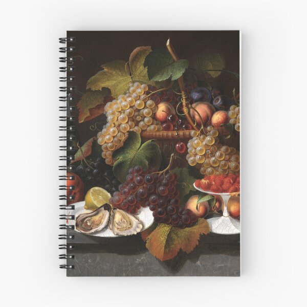 Item preview, Still Life with fruit painting 1852 designed and sold by Lacasadellora.