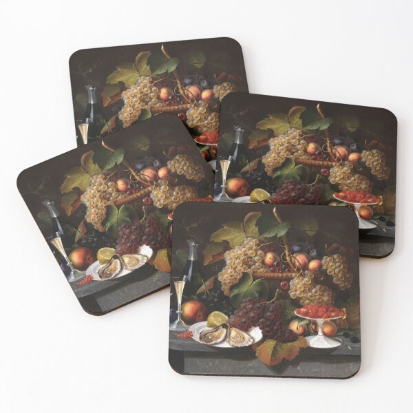 Item preview, Still Life with fruit painting 1852 designed and sold by Lacasadellora.