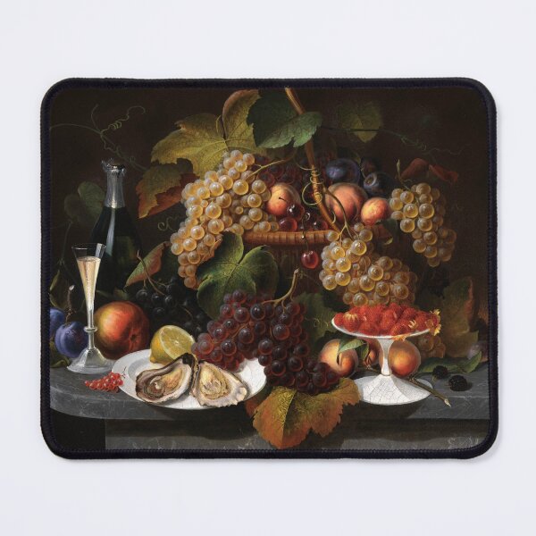 Item preview, Still Life with fruit painting 1852 designed and sold by Lacasadellora.