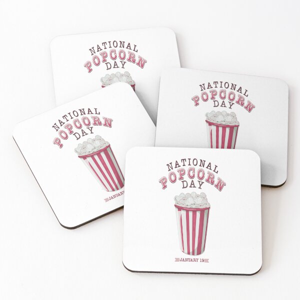 Item preview, Popcorn national day  designed and sold by The Happiness Market .