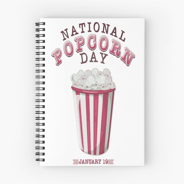 Item preview, Popcorn national day  designed and sold by The Happiness Market .