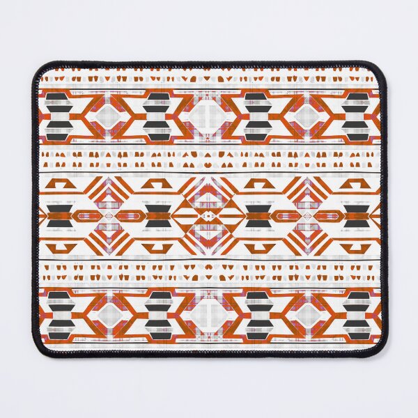 Item preview, Traditional Igorot-inspired tribal pattern. Ethnic White and red colors designed and sold by IlustradoArts.