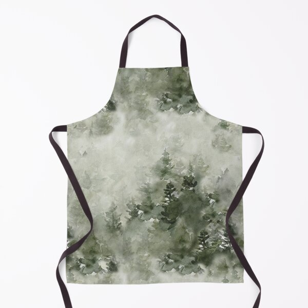 Item preview, Evergreen in Watercolor Pattern designed and sold by marknprints.