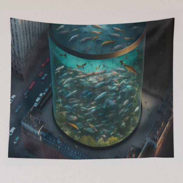 Item preview, Towering Aquarium V1 designed and sold by GummywormDesign.