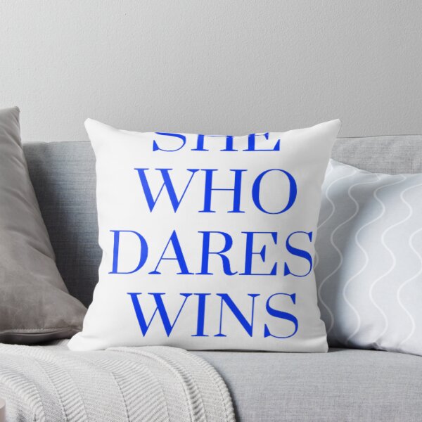 Item preview, She who dares wins designed and sold by vini20shop ☑️ ⭐⭐⭐⭐⭐.