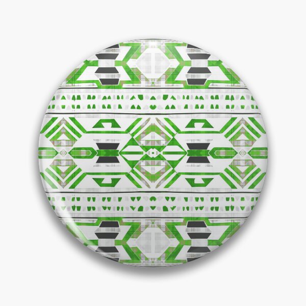 Item preview, Traditional Igorot-inspired tribal pattern. Ethnic White and green colors designed and sold by IlustradoArts.