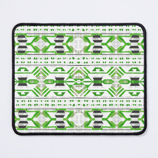 Item preview, Traditional Igorot-inspired tribal pattern. Ethnic White and green colors designed and sold by IlustradoArts.