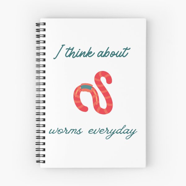 Item preview, I Think About Worms Everyday designed and sold by erion-store.
