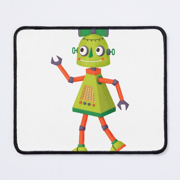 Item preview, cute girl robot designed and sold by arts2you.