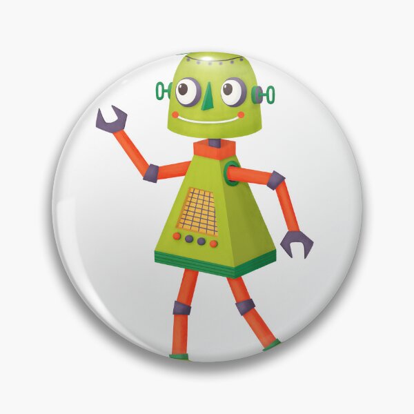 Item preview, cute girl robot designed and sold by arts2you.