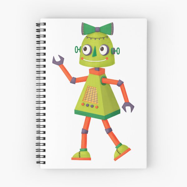 Item preview, cute girl robot designed and sold by arts2you.