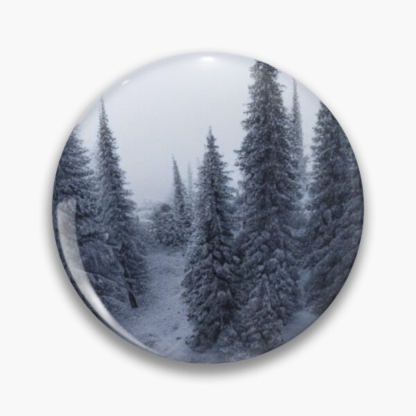 Item preview, Snowy Winter Landscape Snow Covered Trees Abstract  designed and sold by AYACHI90.