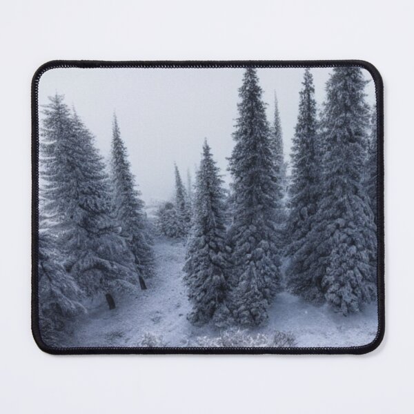 Item preview, Snowy Winter Landscape Snow Covered Trees Abstract designed and sold by AYACHI90.